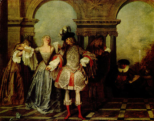 Les Comediens Francais 1720