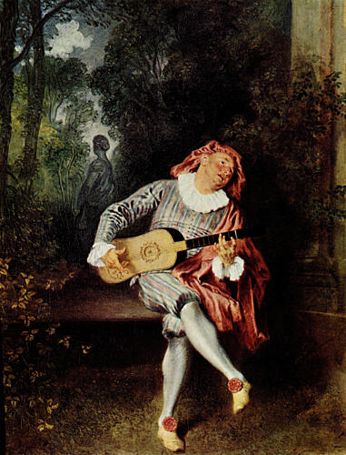Mezzetin 1717-20 Art Print