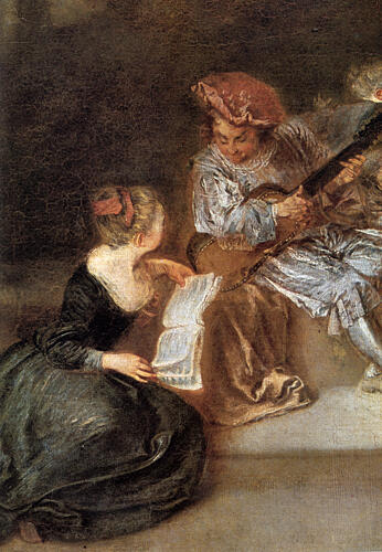 The Love Song Detail 1717-18