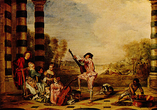 The Music Party Ca 1718