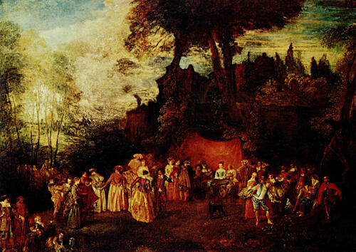 The Village Bride 1709-10 Art Print