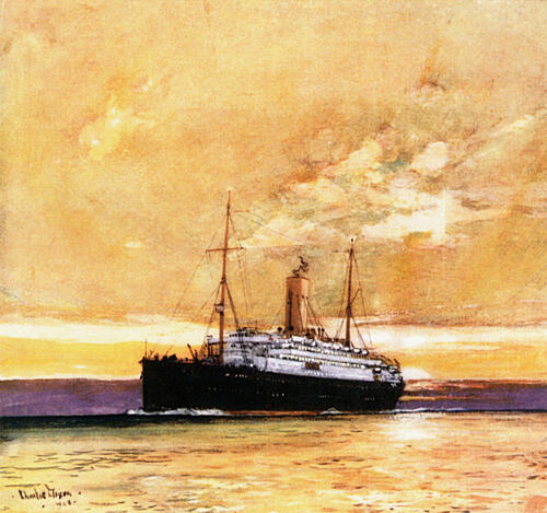 The Arcadian Art Print by Charles Edward Dixon