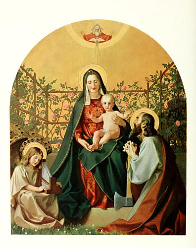 Holy Family, Christliche Kunst 2 1905 Art Print