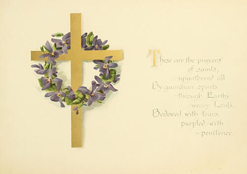 These Are the Prayers, Angel of Prayer 1897