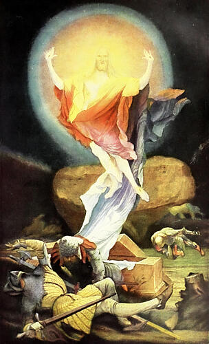 Panel from Isenheim Altarpiece, German Church and Ecclesiastical Art 1900