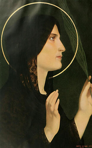 Madonna, Christliche Kunst 3 1906