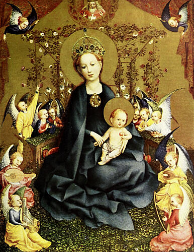 Madonna Im Rosenhag, German Church and Ecclesiastical Art 1900