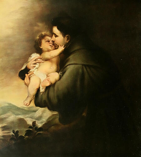 Antonius of Padua, Christliche Kunst 7 1910 Art Print by Bartolome Murillo