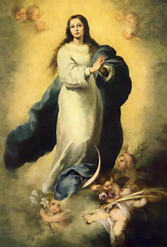 Immaculate, Murillo C.1910 Art Print by Bartolome Murillo