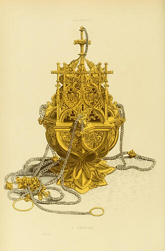 A Censer, Brasses and Decorations 1843