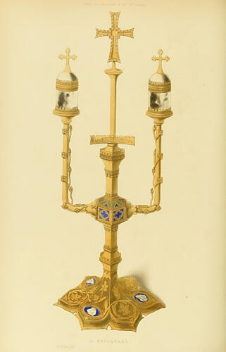 A Reliquary, Brasses and Decorations 1843