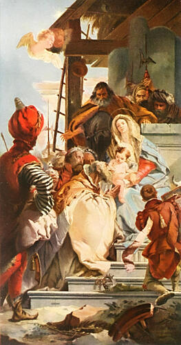 Adoration of the Magi, Christliche Kunst 8 1911