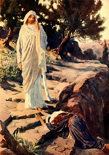 The Lord After Resurrection, He Who Was Once a Little Child 1900