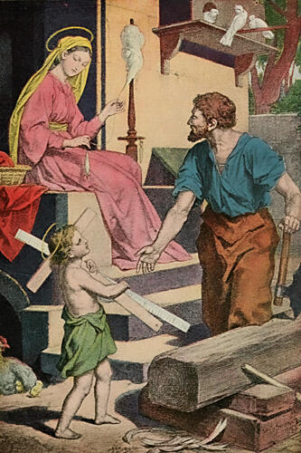 His Boyhood at Nazareth, Jesus of Nazareth 1917