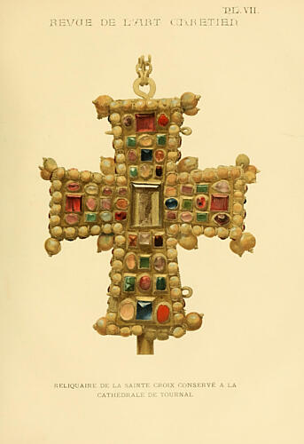 Jewelled Cross, Revue de LArt Chretien 1857