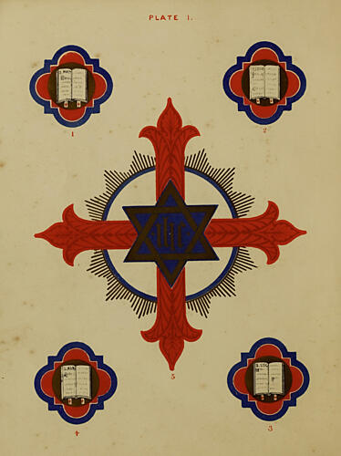 Various 1, Handbook of Christian Symbolism 1865 Art Print by W. and G. Audsley