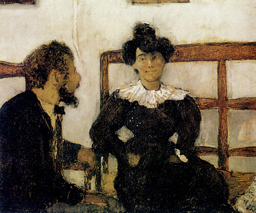 Alfred Natanson and His Wife 1900
