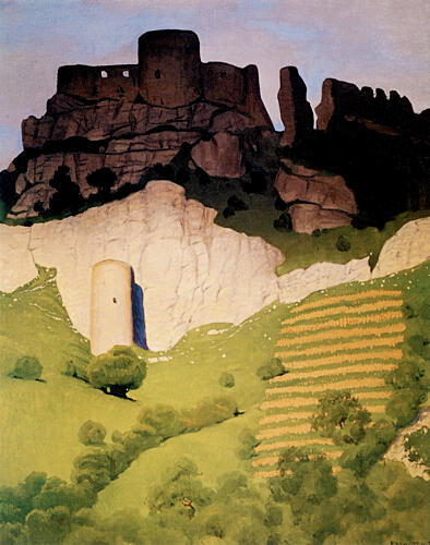 Chateau Gaillard at Andelys 1824 Art Print