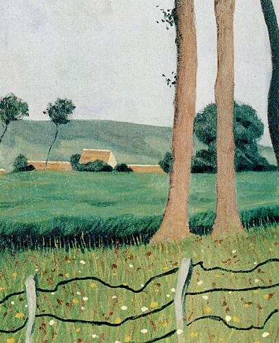 The Family of Trees Detail 1922 Art Print