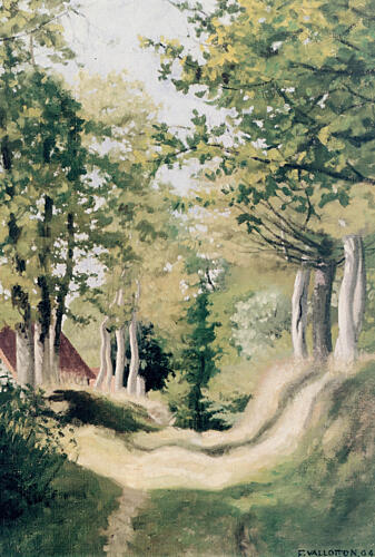 Undergrowth 1904 Art Print