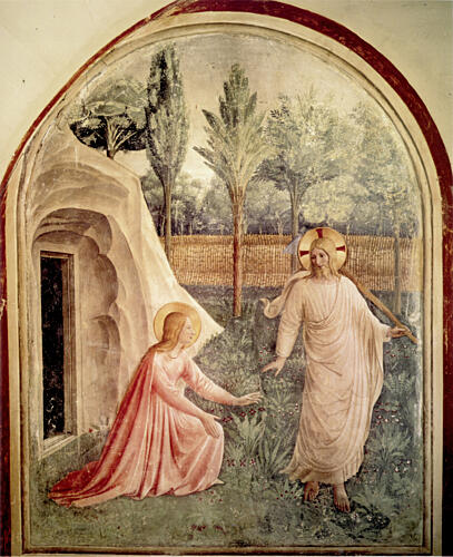 Noli Me Tangere Ca 1441-3 Art Print