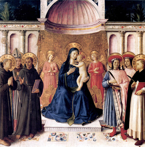 The Bosco Ai Frati Altarpiece Ca 1450