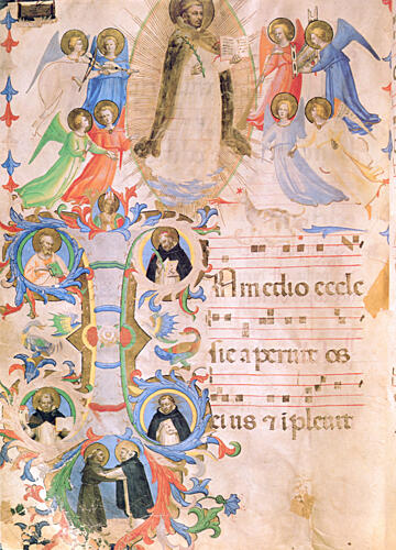 The Glorification of St. Dominic Ca 1430