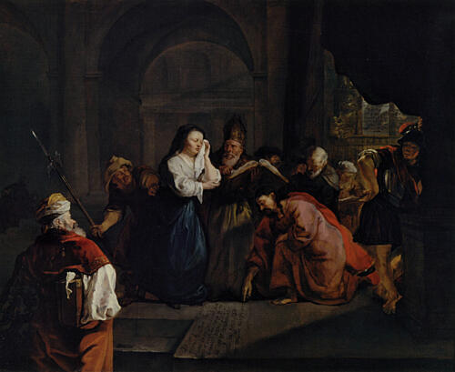 Christ and the Woman Taken in Adultery 1653