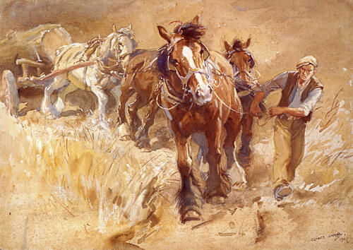 Pushing on the Horses