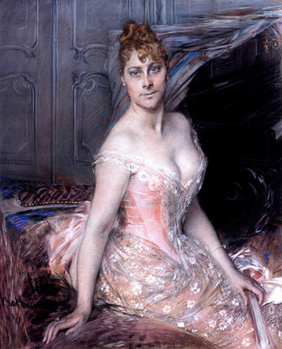 Portrait of Marie-Malvina Baroness Vitta
