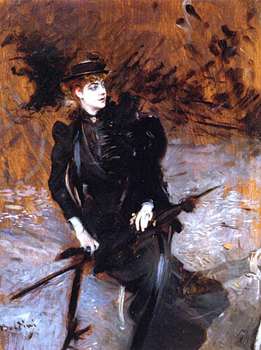Portrait of Mrs Henrietta Allegri 1894-5