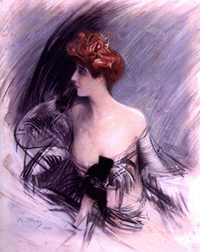 Portrait of Sarah Bernhardt 1880