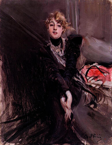Portrait of the Actress Jane Renouardt 1910