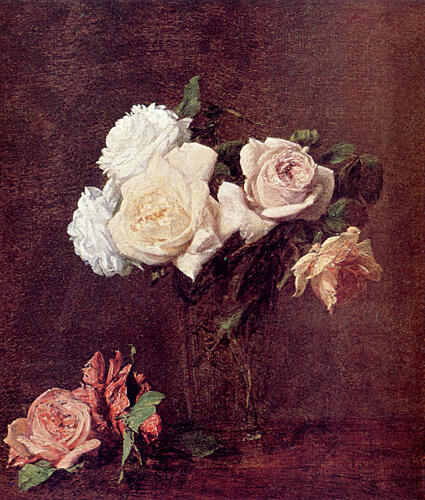 Roses in a Vase 1884