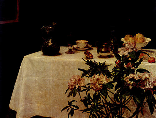 Still Life, Corner of a Table 1873 Art Print