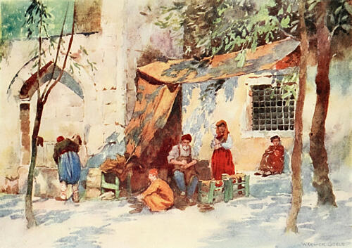 Shoemaker, Stamboul, Constantinople 1906 Art Print