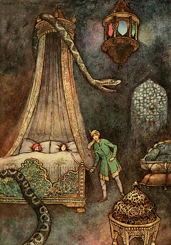He Killed the Serpent, Folk Tales of Bengal 1912