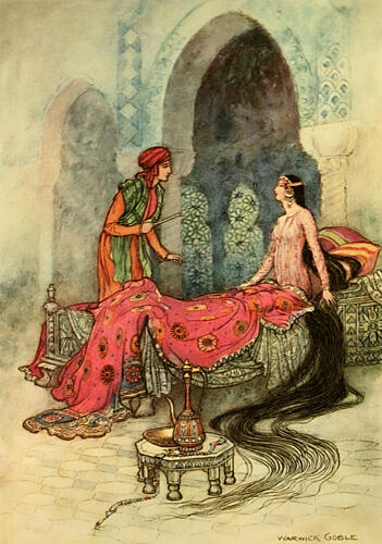 In a Trice She Woke up, Folk Tales of Bengal 1912