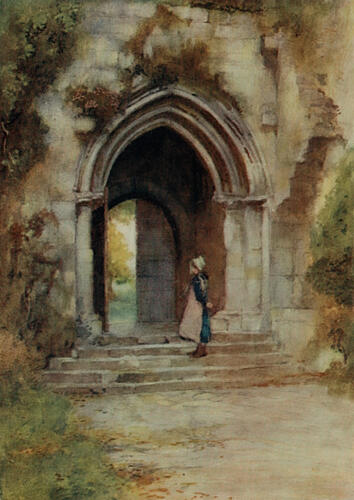 Beaulieu Abbey, Greater Abbeys of England 1908 Art Print