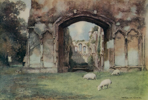 Glastonbury Abbey, St. Josephs Chapel, Greater Abbeys of England 1908