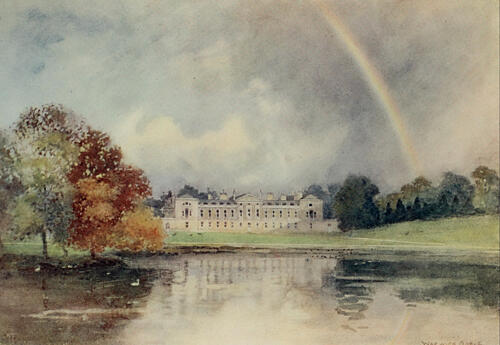 Woburn Abbey, Greater Abbeys of England 1908 Art Print