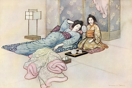The Matsuyama Mirror, Green Willow 1910