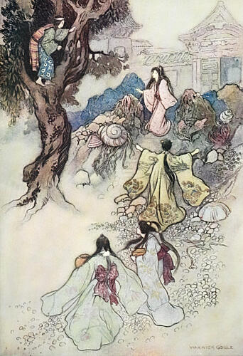 The Sea King and the Magic Jewels 1, Green Willow 1910