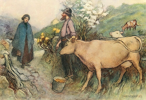 At the Field-Gate, Irish Ways 1909