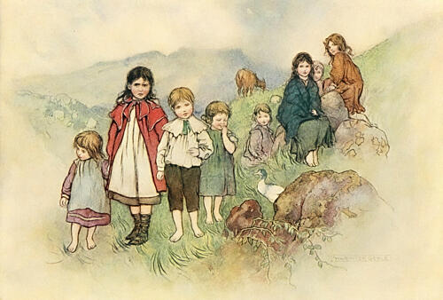 Lisconnel Children, Irish Ways 1909