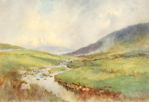 Moss-Green and Apple-Green Slopes, Irish Ways 1909