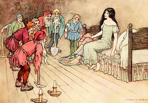 Her Name Was Snowdrop, the Fairy Book 1913