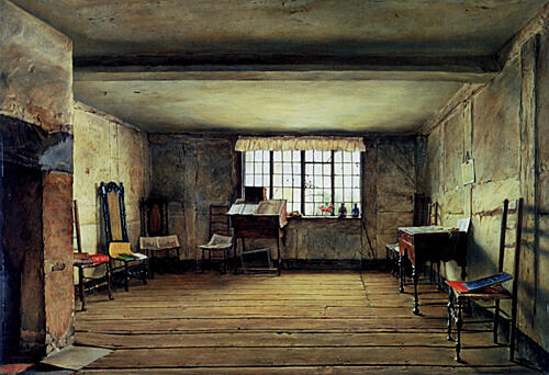 The Room in Which Shakespeare Was Born 1853