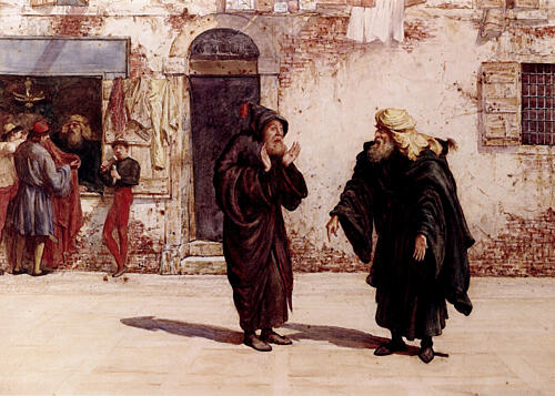 Tubal Brings Shylock News of Jessica 1882
