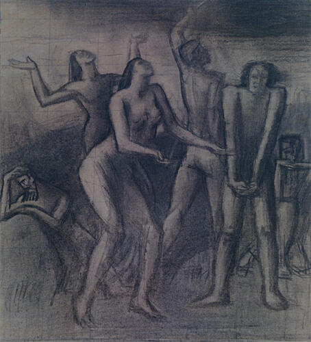 Hark, Hark the Lark 1912 Art Print by Isaac Rosenberg